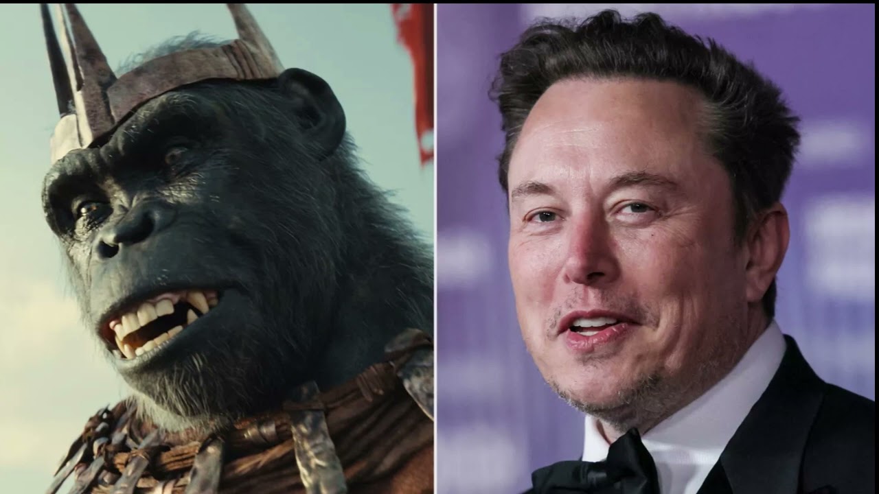 Planet of the Apes actor studied Elon Musk to play bonobo villain 