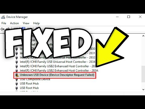 Fix: Unknown USB Device (Device Descriptor Request Failed)