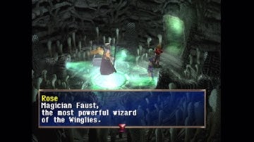 The Legend of Dragoon - Magician Faust Battle