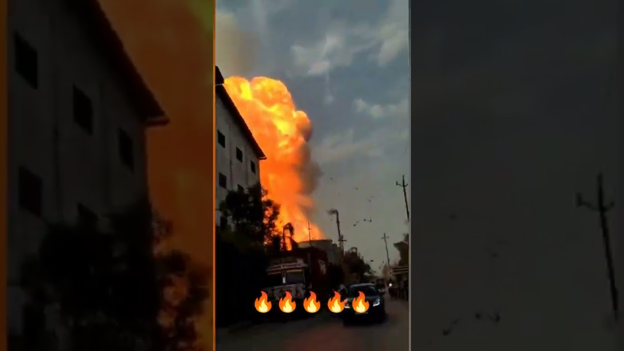 massive explosion in Deepak Nitrate company 