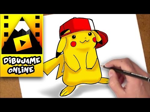 como dibujar a pikachu con gorra | how to draw pikachu - thptnganamst.edu.vn