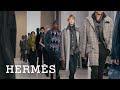 Hermès men&#39;s winter 2024 live show