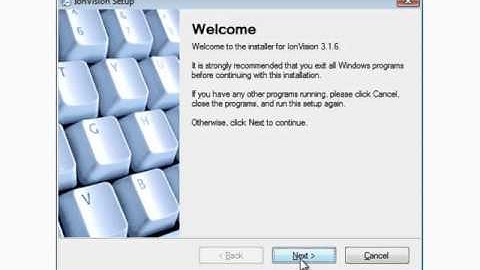 How to install IonVision Server (Arabic Version)