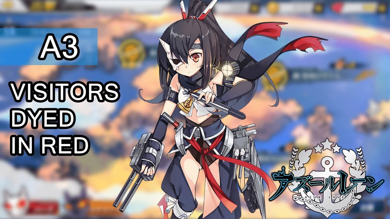 【Azur Lane JP】Visitors Dyed in Red - A3: Farming Ema (casual)
