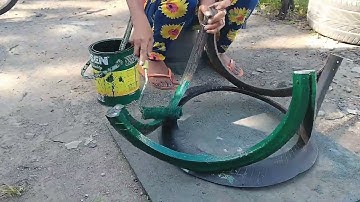 HOW TO MAKE TRASH BIN STAND FROM USED TIRES | DIY | KOIZ TV