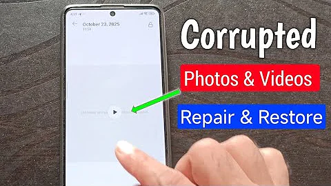 File format isn't supported or Files are corrupted | corrupted photos videos कैसे ठीक करे