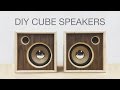DIY Wooden Cube Speakers | Upcycling Old Speakers | Modern Builds | EP. 61 DIY Wooden Cube Speakers | Upcycling Old Speakers | Modern Builds | EP. 61