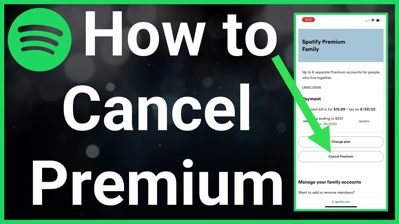 How to cancel your Spotify Premium