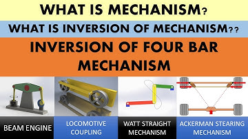 WHAT IS MECHANISM? WHAT IS INVERSION OF MECHANISM? INVERSION OF FOUR BAR CHAIN MECHANISM.