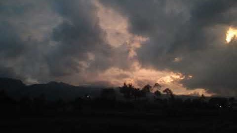 Tanda tanda kebesaran ALLAH SWT (real video)