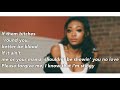 Summer Walker FT. Jhené Aiko - I’ll Kill You (LYRICS + AUDIO)