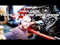 How to do a Timing Belt and Water Pump Change on the 2.3lt Iveco Daily Engine.