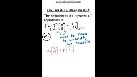 LINEAR ALGEBRA (MATRIX)|| Matrix equation solution [A][x]=[B] || Engineering Maths - GATE & IES