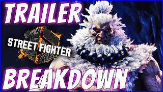 AKUMA HAS NEW MOVES! Gameplay Trailer Analysis | Street Fighter 6
