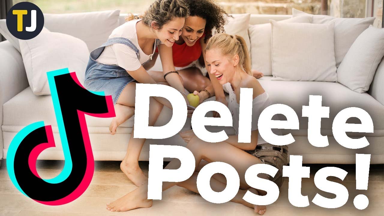 How To Delete A TikTok Post YouTube
