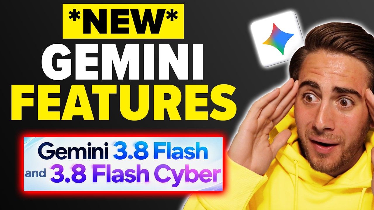 Google Gemini Released Gemini 3.8 & More Updates! (New Google Gemini Models & Use Cases)