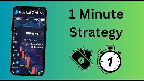 The Best 1 Minute Pocket Option Strategy with a 92% Payout