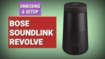 Bose SoundLink Revolve Bluetooth Speaker 🔊 Unboxing & Setup 🎵🎵