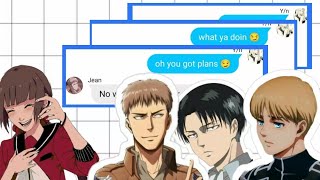 ||Lyric pranking the AoT boys||AoT boys x Y/n|| screenshot 5