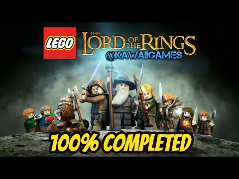 LEGO: The Lord of the Rings 100% Walkthrough ALL MINIKITS, BRICKS, TREASURE, NO COMMENTARY