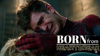 BORN FROM HEARTBREAK 🕷️ Emotional Spider-Man Song (Andrew Garfield Tribute) 💔ROOHI MUSIC