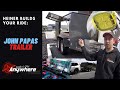 Heiner builds your ride  john papas dual axle trailer