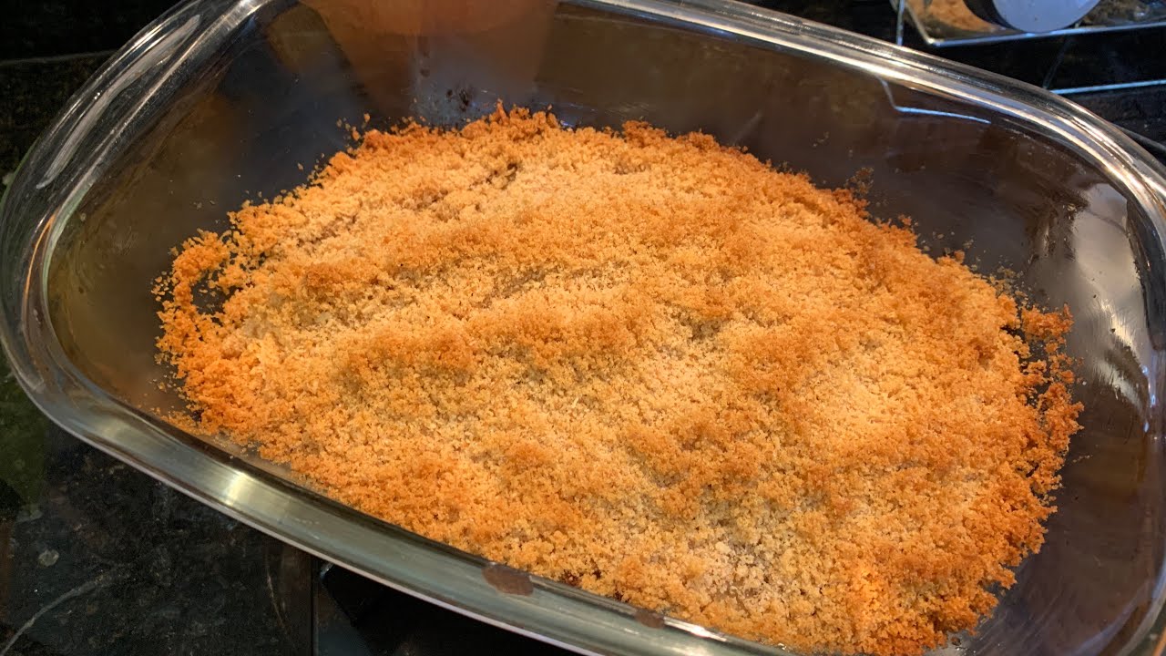 FILÉ DE TILÁPIA COM FAROFA DE FARINHA DE ROSCA YouTube