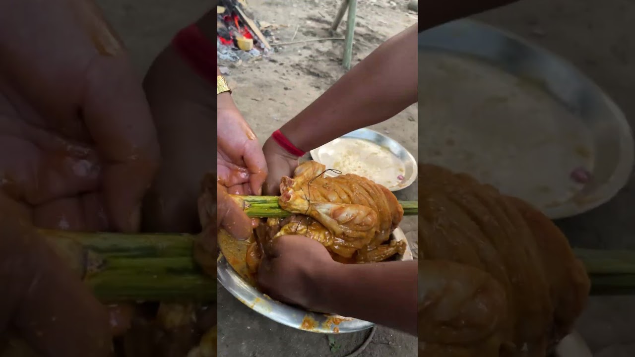 Chicken roast with muri