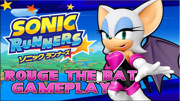 Sonic Runners [Android / Version 1.1.1t] - Rouge the Bat Gameplay Showcase