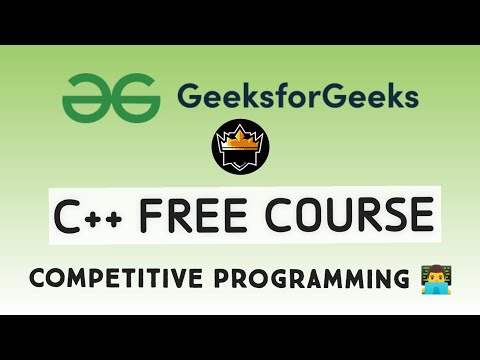 Geeksforgeeks Free C++ Course | Enroll and Practice
