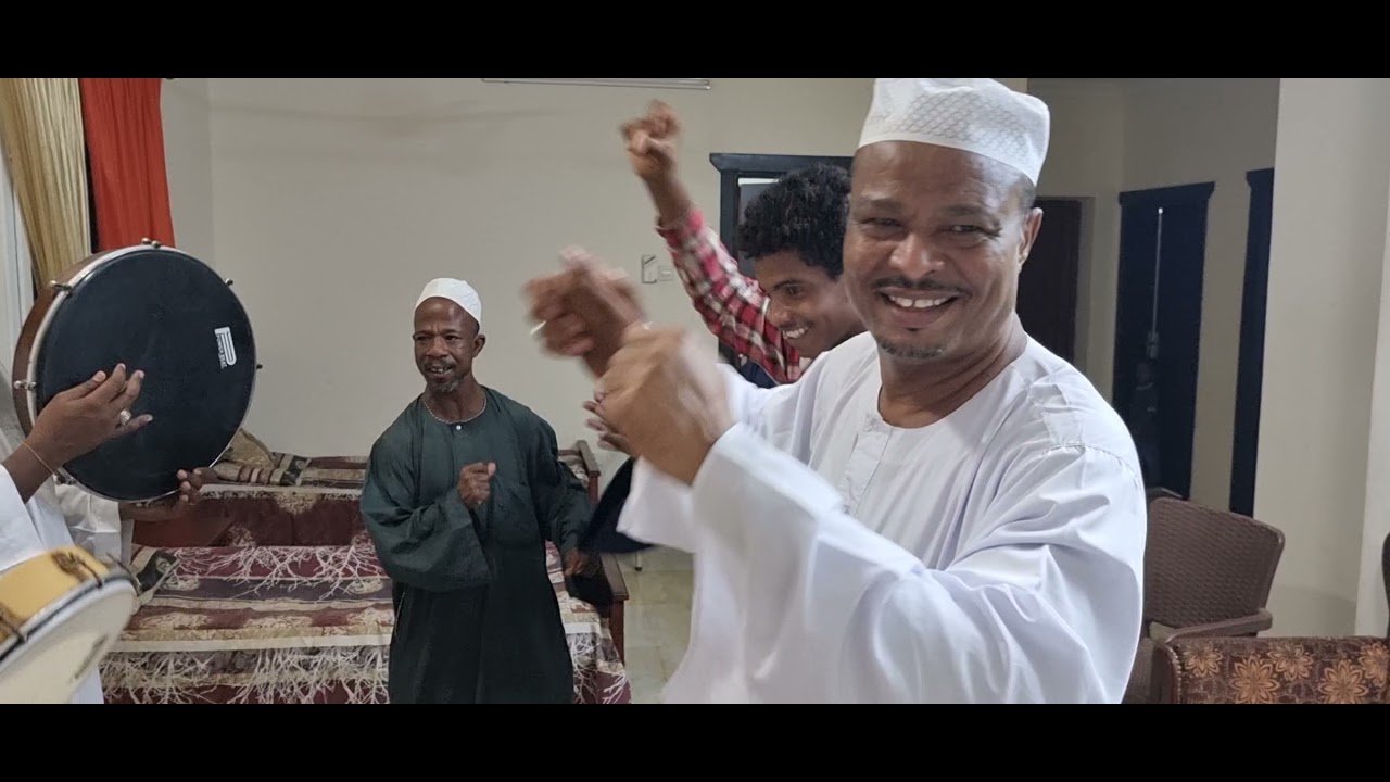 النسام من ضريحو المبدع الصاوي عمر والمجموعة منزل الحاج سيد الجزولي المجنوني