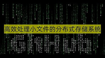 高效处理小文件的分布式存储系统