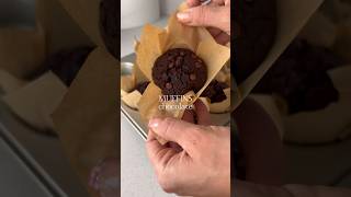 Muffins de chocolate delicious ♥️ #receta #recetasfaciles #muffins #muffinschocolate #magdalena