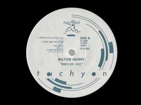 Milton Henry – Sure As Faith