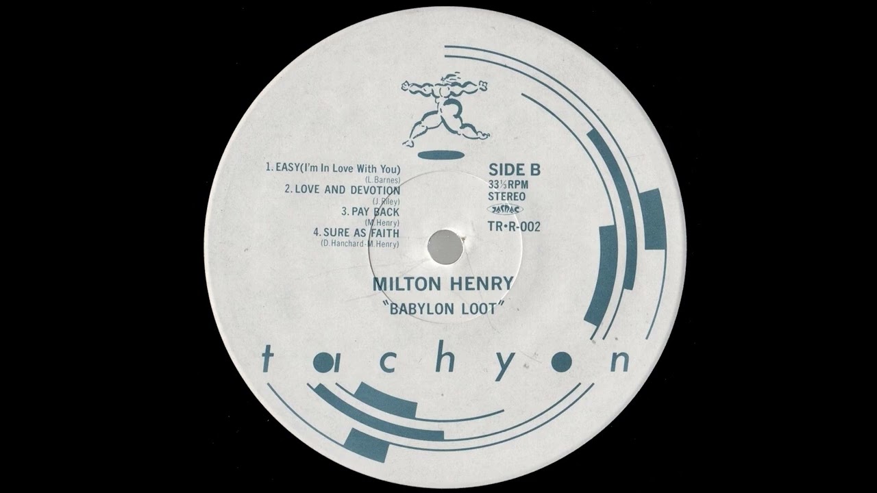 Milton Henry – Sure As Faith