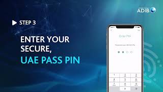 ADIB Mobile App - Sign in with your UAE pass screenshot 2