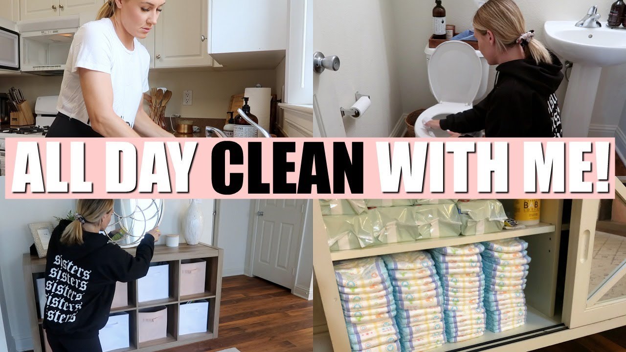 ALL DAY ULTIMATE CLEAN WITH ME | CLEANING MOTIVATION | Tara Henderson