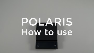 Coffee Scale POLARIS How  to use _EN 【HARIO】#coffeescale #pourover #coffee