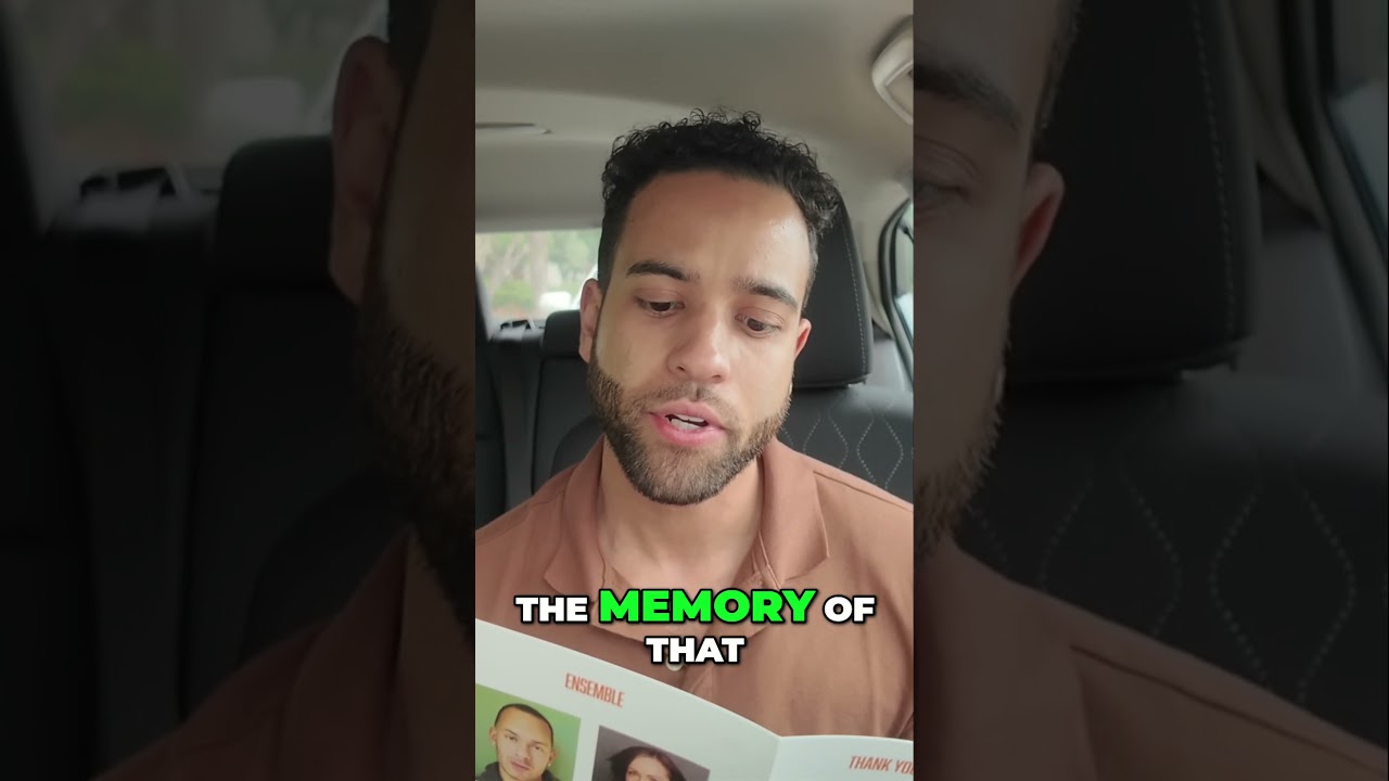 “The Play is Memory” — What That Really Means. 