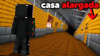 Hice INFINITA la Casa de mi Amigo en Minecraft