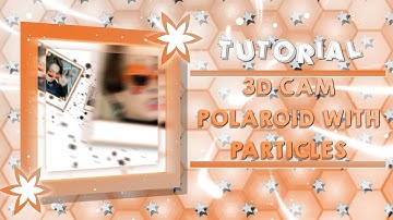 3D CAM POLAROID WITH PARTICLES | ALIGHT MOTION TUTORIAL 💜