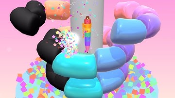 BEST MAX SCORE in Helix Balloon - Gameplay Android,ios (Levels 5-6)