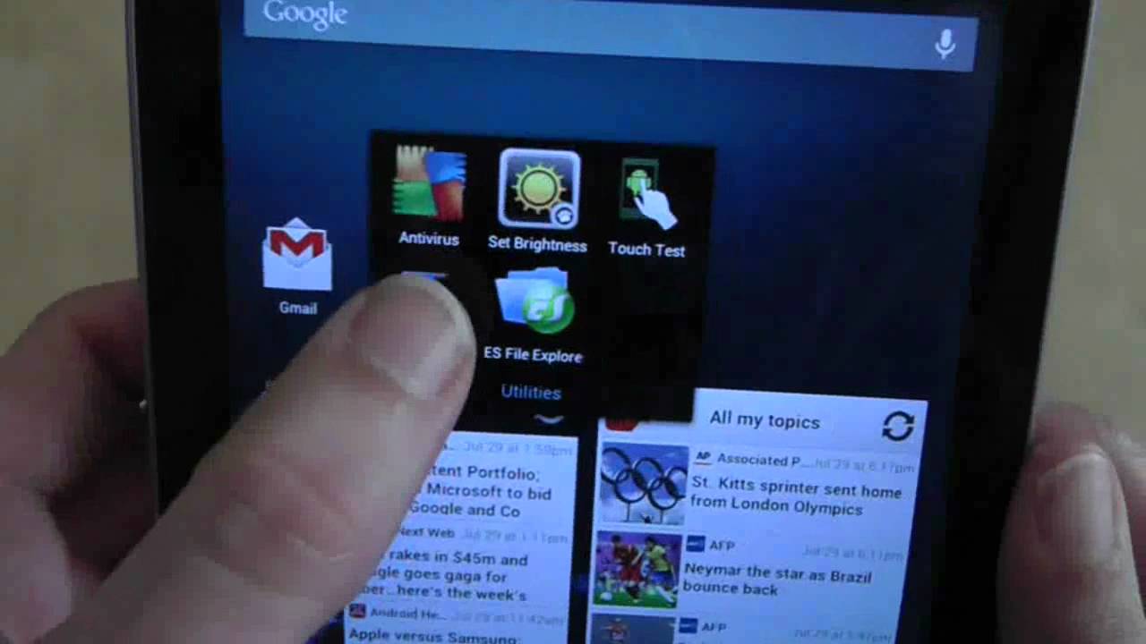 Google Nexus 7 Tips - Basics: #1 Check Your Screen