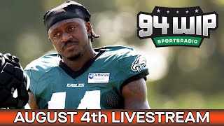 94WIP LIVE From Eagles Training Camp: Day 9