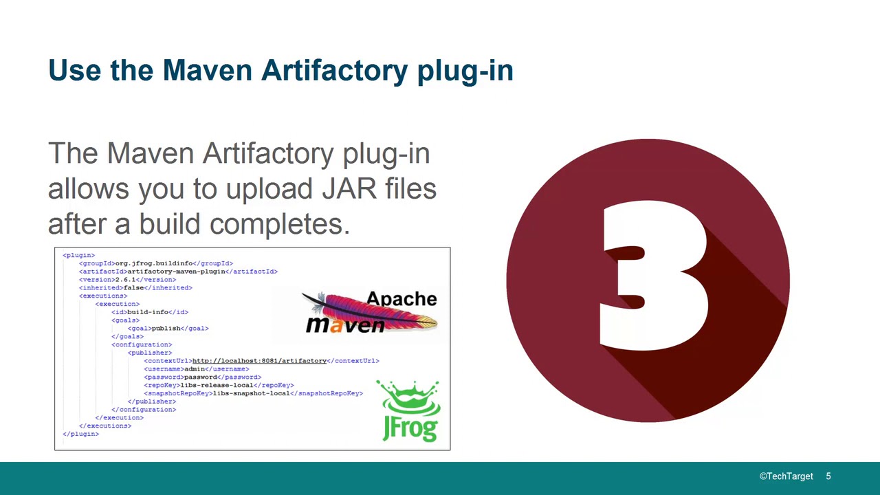 4 ways to upload a JAR to a JFrog Artifactory repository | TheServerSide 4 Ways To Upload A Jar To A Jfrog Artifactory Repository | Theserverside