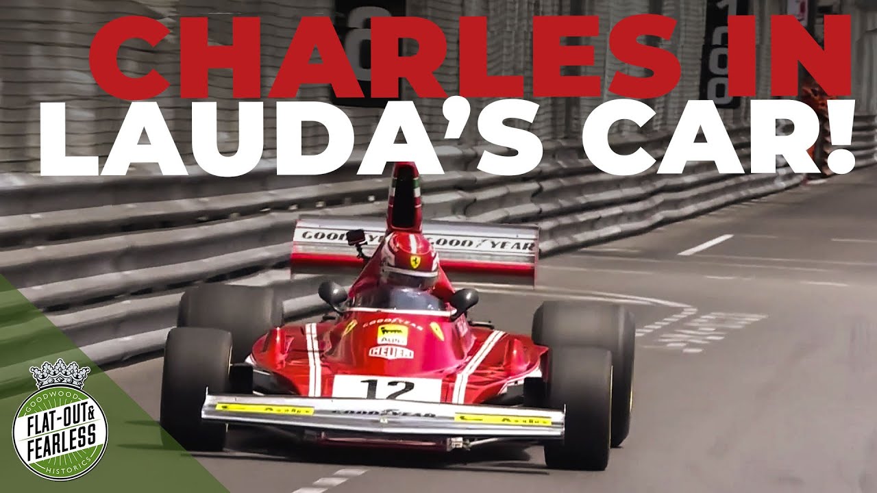 Download Charles Leclerc drives Niki Lauda's F1 Ferrari 312B3 at Monaco