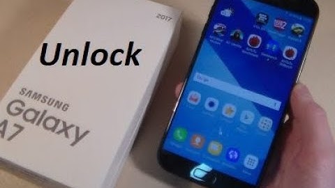 How To Unlock SAMSUNG Galaxy A7 2017 by Unlock Code. - UNLOCKLOCKS.com