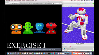 NAO Robot Humanoid - Python Robotics Game Project