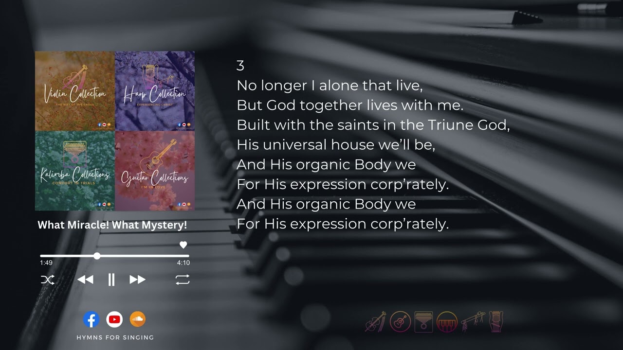 What Miracle! What Mystery!