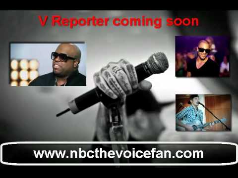 NBC The Voice Fan "V Reporter" introduction video